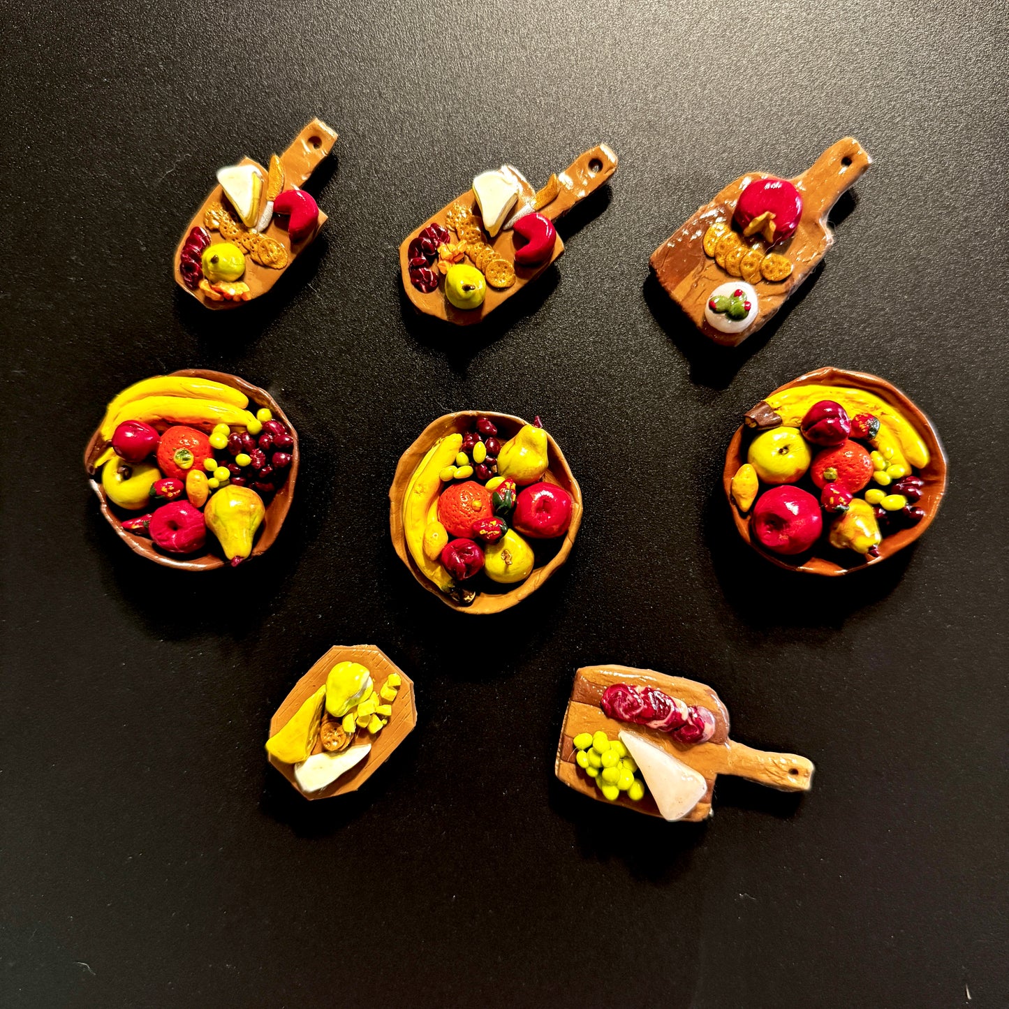 Miniature Fruit Bowl Magnet