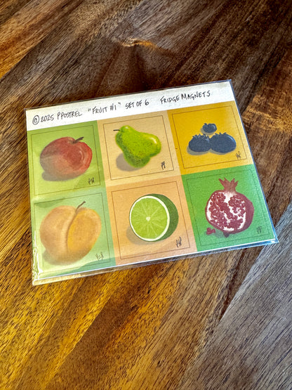 Fruits 1 Refrigerator Magnets
