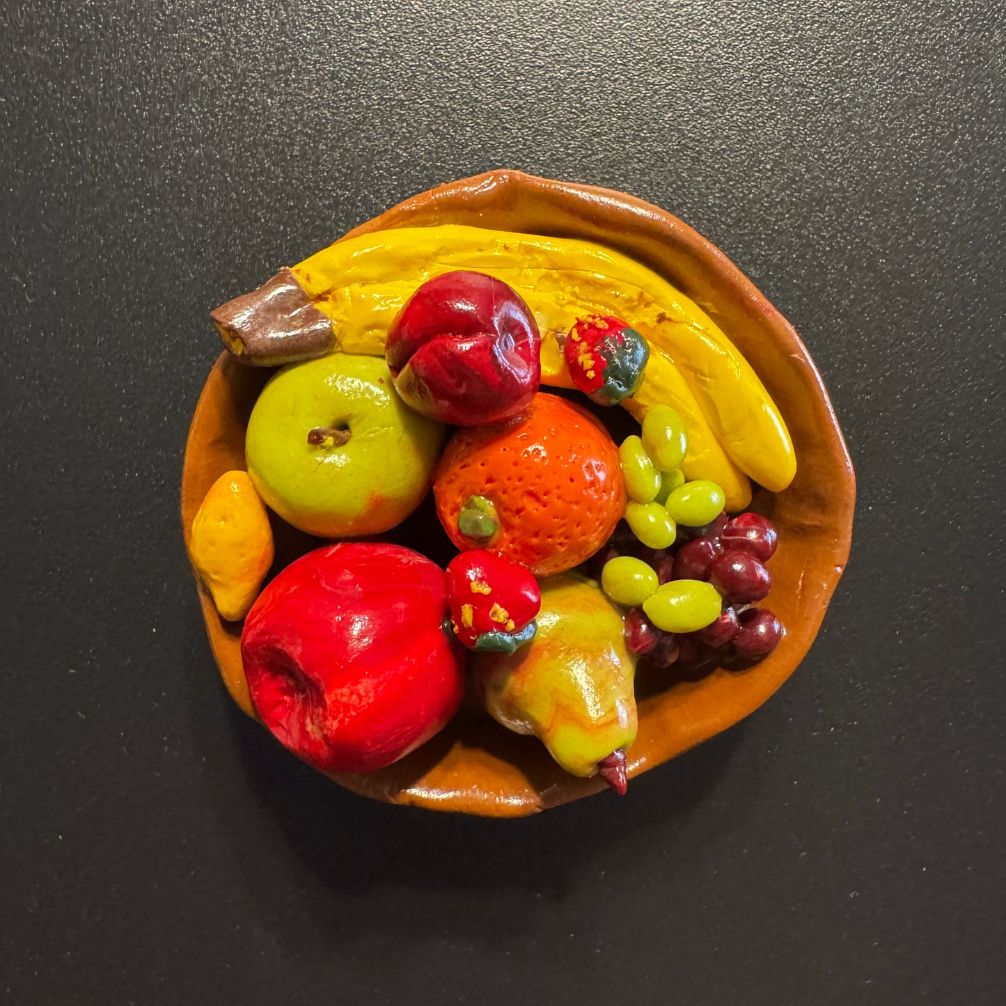 Miniature Fruit Bowl Magnet