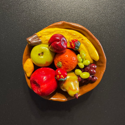 Miniature Fruit Bowl Magnet