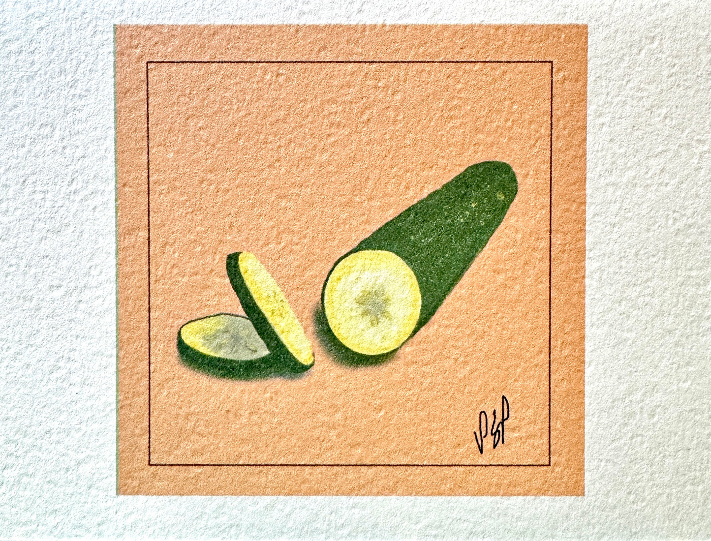 "Veggies 1" Notecards