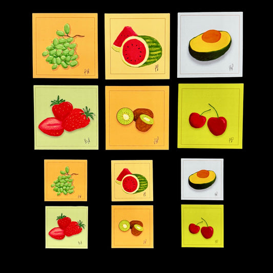 Fruits 2 Refrigerator Magnets